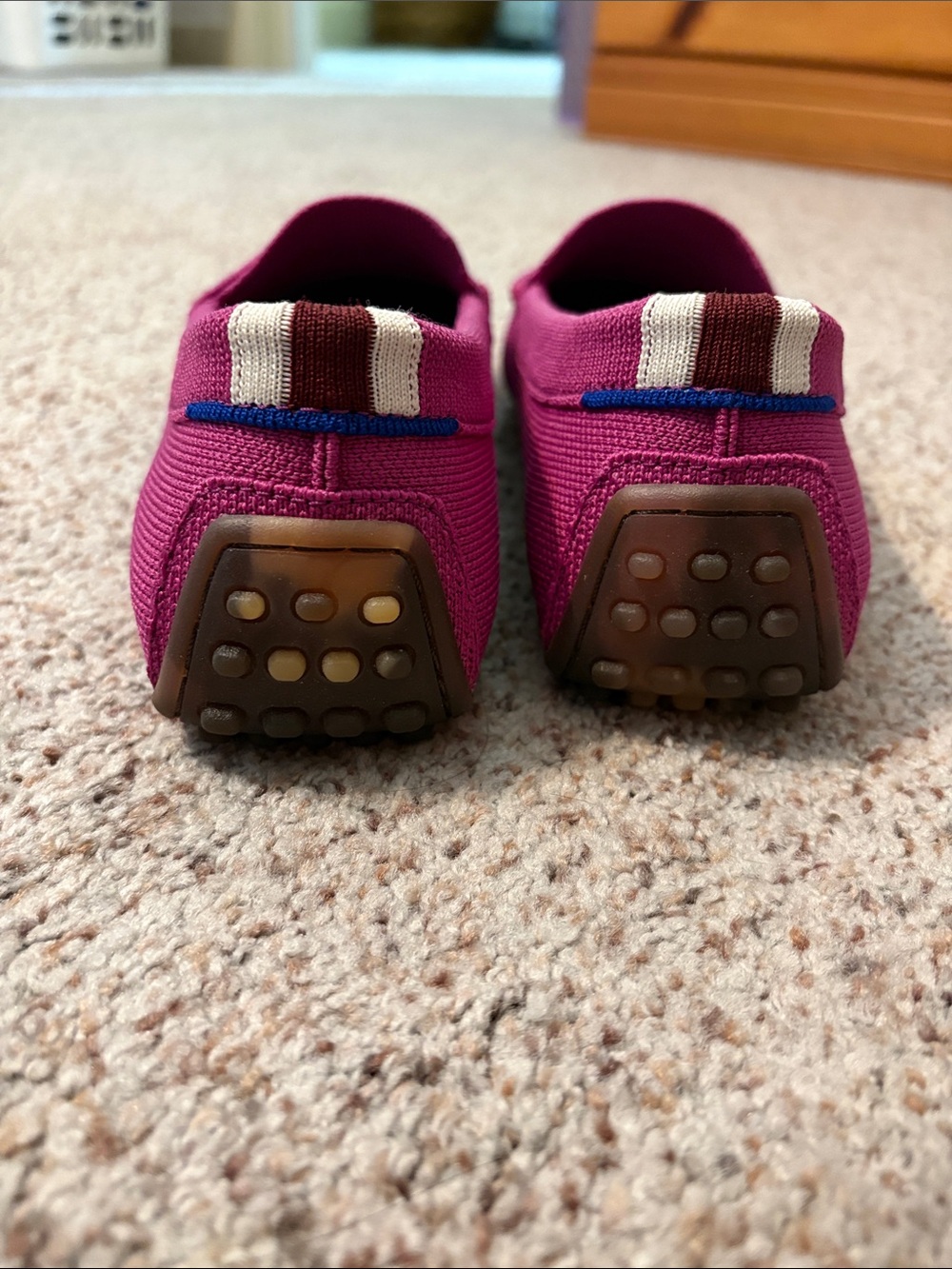 Rothy’s Driver Loafers in Purple/Magenta size 8.5 - Picture 3 of 5